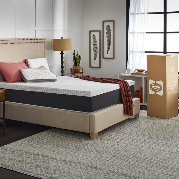 Sealy Cool Clean 12 Medium Memory Foam Mattress Reviews Wayfair